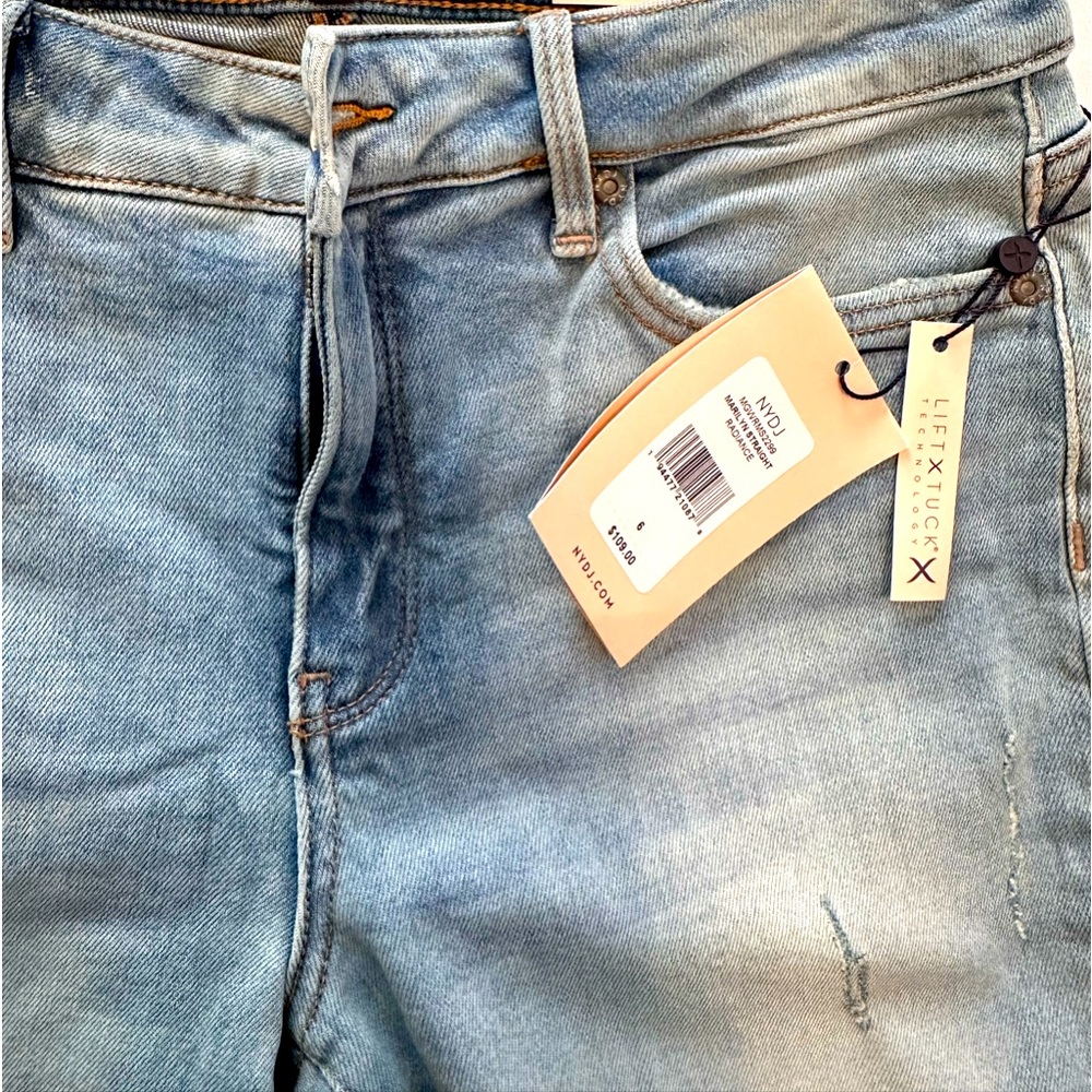 NYDJ Marilyn Straight Jeans Brand new